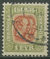 Island 1907/1908 König Christian IX. Und König Frederik VIII. 48 Gestempelt - Gebraucht