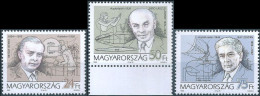 C5626 Hungary Science Physics Personality Scientist Inventor Full Set MNH - Física