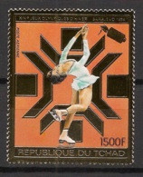 TCHAD - 1983 - Poste Aérienne PA N°YT. 256 - Olympics / Sarajevo 84 OR - Neuf Luxe ** / MNH / Postfrisch - Winter 1984: Sarajevo