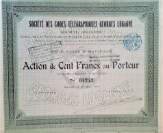 S.A. Société Des Codes Télégraphiques Georges Lugagne (1913 - Marseille) - Electricidad & Gas