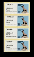 Spain Espagne España 2023 - ATM Exfilna 2023 Teruel Torico Strip Mnh** - Machine Labels [ATM]