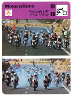 PALMARES CM 50 Et 125 CC  Sport Moto Fiche Illustrée Documentée Motocyclisme - Sport