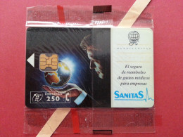 Telefónica - SANITAS - 6 500 Ex Blister MINT Folder (BQ0621 - Emisiones Privadas