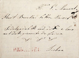 1812 Portugal Pré-Filatelia PNF 1 «PENAFIEL» Vermelho - ...-1853 Voorfilatelie