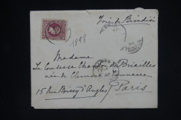 GRECE - Lettre Pour Paris Adressée à La Comtesse CHANDON De BRIAILLES Née De CLERMONT-TONNERRE - A  2054 - Storia Postale