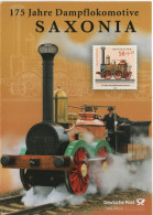 Germany Deutschland 2013 175 Jahre Dampflokomotive Saxonia, Train Railroad Railway Eisebahn, Canceled In Bonn - 2011-…