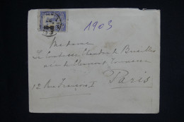 GRECE - Lettre Pour Paris Adressée à La Comtesse CHANDON De BRIAILLES Née De CLERMONT-TONNERRE - A  2071 - Storia Postale