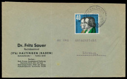 BRD 1959 Nr 325 BRIEF EF X7902A2 - Cartas & Documentos