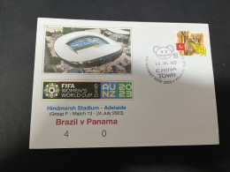 22-2-2024 (1 W 2 A) 3 Covers - FIFA Women's Football World Cup 2023 - Panama Matches - Andere & Zonder Classificatie