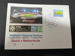 22-2-2024 (1 W 2 A) 5 Covers - FIFA Women's Football World Cup 2023 - Spain Matches - Andere & Zonder Classificatie