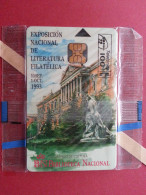 Telefónica - EXPO NACIONAL LITERATURA FILATELICA - 2 000 Ex Blister MINT Folder (BQ0621 - Privé-uitgaven