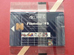 Telefónica - FILATELIA 93 - 2 000 Ex Blister MINT Folder (BQ0621 - Emisiones Privadas