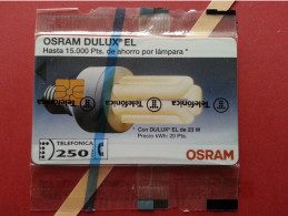 Telefónica - OSRAM DULUX -  MINT Neuve Blister NSB  (BQ0621 - Private Issues