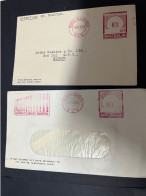 22-2-2024 (1 W 4) Australia Cover X 2 - 1950's (with Slogan Advertising) - Lettres & Documents