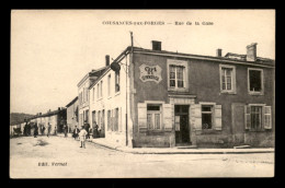 55 - COUSANCES-AUX-FORGES - RUE DE LA GARE - CAFE DU COMMERCE - EDITEUR VERNET - Damvillers