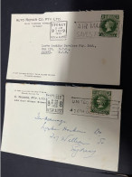 22-2-2024 (1 W 4) Australia Cover X 2 - 1950's (with Slogan Advertising) South Australia - Lettres & Documents