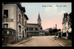 88 - ARCHES - PLACE DES ALLIES - CARTE COLORISEE - Arches