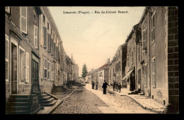 88 - LAMARCHE - RUE DU COLONEL RENARD - CARTE COLORISEE - Lamarche