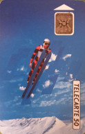 TELECARTE FRANCE  / FRANCE TELECOM / 50 UNITÉS / XVI EME JEUX OLYMPIQUES D'HIVER D'ALBERVILLE / LE SAUT A SKI - Andere - Europa