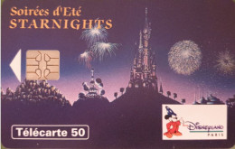 TELECARTE FRANCE / FRANCE TELECOM / 50 UNITÉS / DISNEYLAND PARIS / STARNIGHTS / SOIRÉES D'ÉTÉ - Autres - Europe