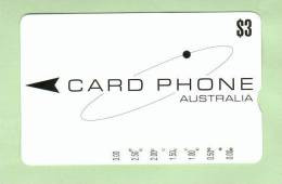 Australia - CardPhone - 1994 $3 - Limited Edition Of 500 - VFU, Multi Hole - Australie