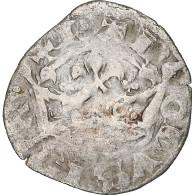 France, Charles IV, Double Parisis, 1323-1328, Billon, TB+, Duplessy:244b - 1322-1328 Charles IV The Fair