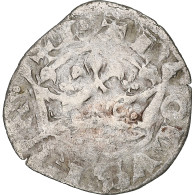 France, Charles IV, Double Parisis, 1323-1328, Billon, TB+, Duplessy:244b - 1322-1328 Karel IV De Schone