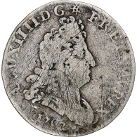 France, Louis XIV, 5 Sols Aux Insignes, 1702, Paris, Réformé, Argent, TB - 1643-1715 Lodewijk XIV De Zonnekoning