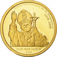 République Démocratique Du Congo, 20 Francs, Jean-Paul II, 2003, Proof / BE - Congo (République Démocratique 1998)