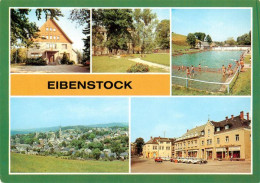 73919858 Eibenstock Buehlhaus Ernst Thaelmann Gedenkstaette Freibad Panorama Kar - Eibenstock