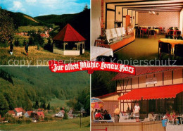 73716163 Herzberg Harz Cafe Zur Alten Muehle Panorama Gaststube Terrasse Herzber - Herzberg