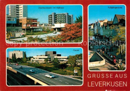 72864868 Leverkusen Stadtautobahn Rathaus Forum Fussgaengerzone Leverkusen - Leverkusen