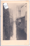 AMIENS- CARTE-PHOTO- RIVIERE DU HOCQUET EN 1955 - Amiens