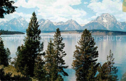 72860281 Jackson_Hole_Wyoming The Teton Range And Jackson Lake - Altri & Non Classificati