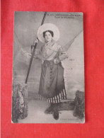 Female Costume.  Old BOULOGNE-R-SEA Type Fisherwoman Fishing Folklore   France.   Ref 6332 - Europe