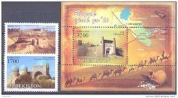 2016. Uzbekistan, Great Silk Road, 2v + S/s,  Mint/** - Ouzbékistan