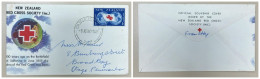 O) 1959 NEW ZEALAND, OFFICIAL, RED CROSS, FLAG, BATTLEFIELD OF SOLFERINO, CIRCULATED COVER - Other & Unclassified