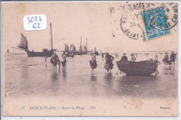 BERCK-PLAGE- SCENE DE PLAGE - Berck