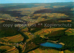 72861766 Daun Eifel Mit Gemuendener Maar Kneipp Luftkurort Fliegeraufnahme Daun - Daun