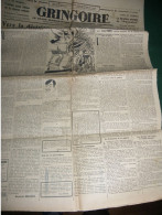 2° GUERRE MONDIALE , LA COLLABORATION ET LA PRESSE , GRINGOIRE DU 17 AVRIL 1942 - French