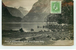 Nouvelle-Zélande - Head Of Milford Sound - From Sindbad Gully - Nouvelle-Zélande