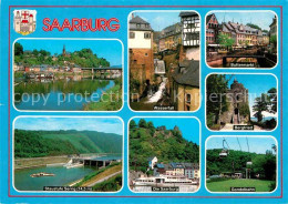 72857327 Saarburg Saar Wasserfall Bergfried Gondelbahn  Saarburg - Saarburg