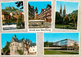 72856700 Marburg Lahn Landgrafenschloss Marktbrunnen Mensa Universitaet Marburg - Marburg