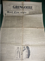 2° GUERRE MONDIALE , LA COLLABORATION ET LA PRESSE , GRINGOIRE DU 30 JANVIER 1941 - Français