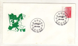 Enveloppe Prêt à Poster 1er Jour BELGIQUE BELGIE Oblitération BRUXELLES 1030 BRUSSEL 28/04/1992 - Letter Covers