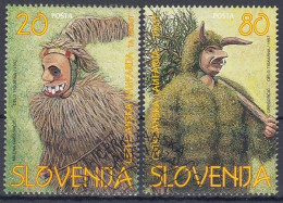 SLOVENIA 173-174,used,hinged - Slowenien