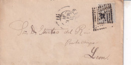 CARTA 1881 MADRID  A LEON - Storia Postale