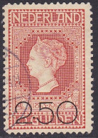 1920 Opruimingsuitgifte 2.50 / 10 Gulden Oranje (101) Luxe Gestempeld NVPH 105 - Gebraucht