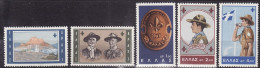 C5301 - Grece 1963 - Scoutisme 5v.neufs** - Unused Stamps