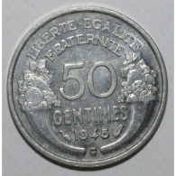 GADOURY 426a - 50 CENTIMES 1945 C - Castelsarrasin - TYPE MORLON - KM 894 - SPL - 50 Centimes